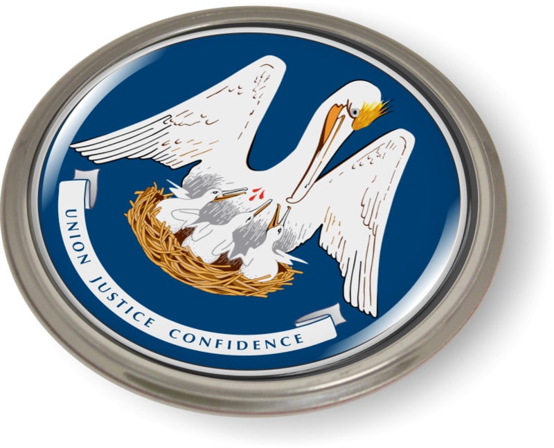 Louisiana - State Flag Emblem